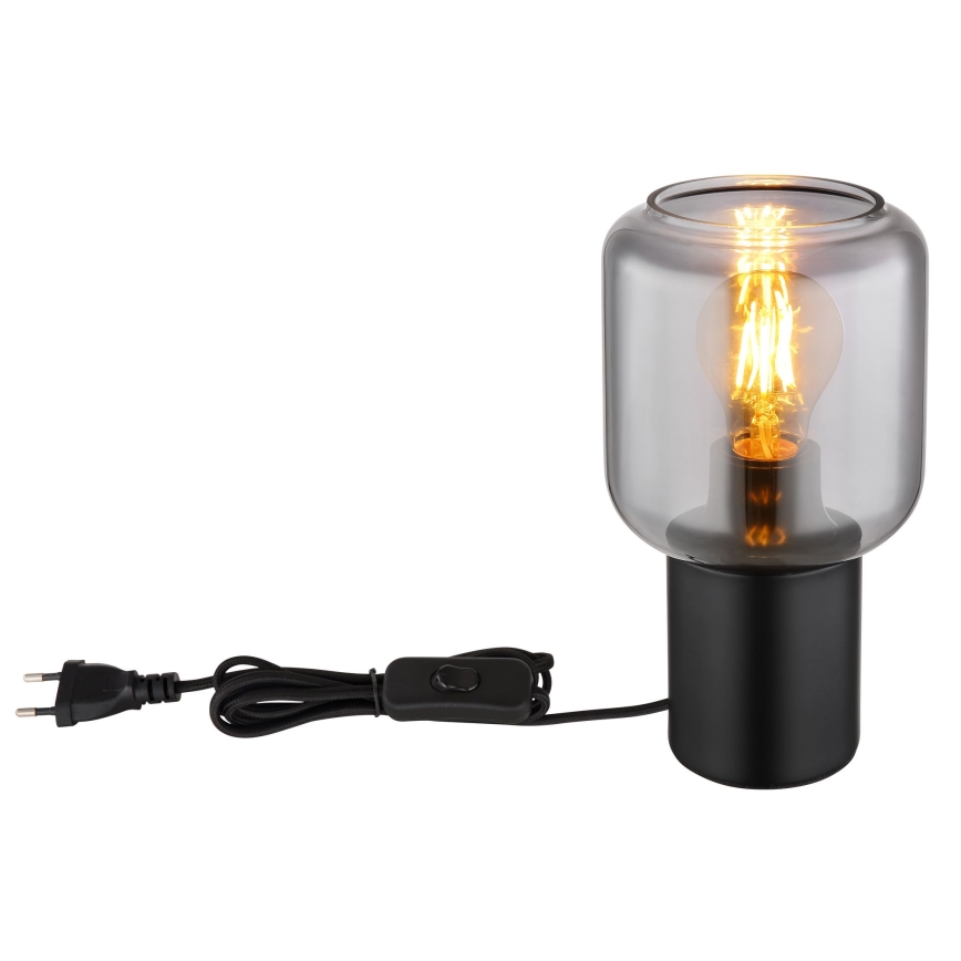 Globo - Bordslampa 1xE27/40W/230V svart