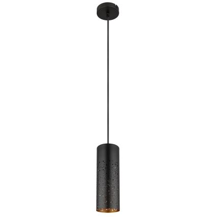 Globo - Ljuskrona med textilsladd 1xE27/40W/230V
