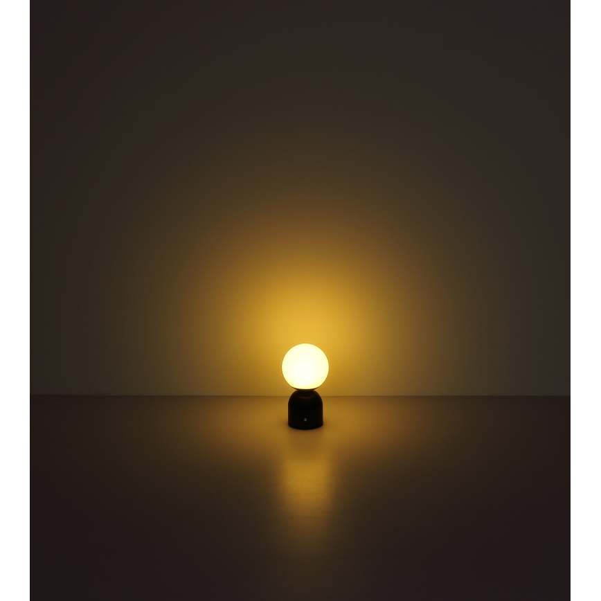Globo - LED ljusreglerad bordslampa touch LED/2,5W/3,7V 2700K/4000K/6500K 1800 mAh USB mässing