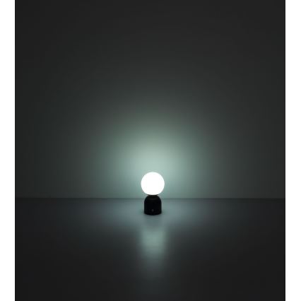 Globo - LED ljusreglerad bordslampa touch LED/2,5W/3,7V 2700/4000/65000K 1800 mAh USB svart