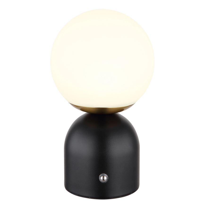 Globo - LED ljusreglerad bordslampa touch LED/2,5W/3,7V 2700/4000/65000K 1800 mAh USB svart