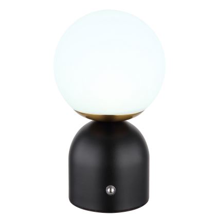 Globo - LED ljusreglerad bordslampa touch LED/2,5W/3,7V 2700/4000/65000K 1800 mAh USB svart