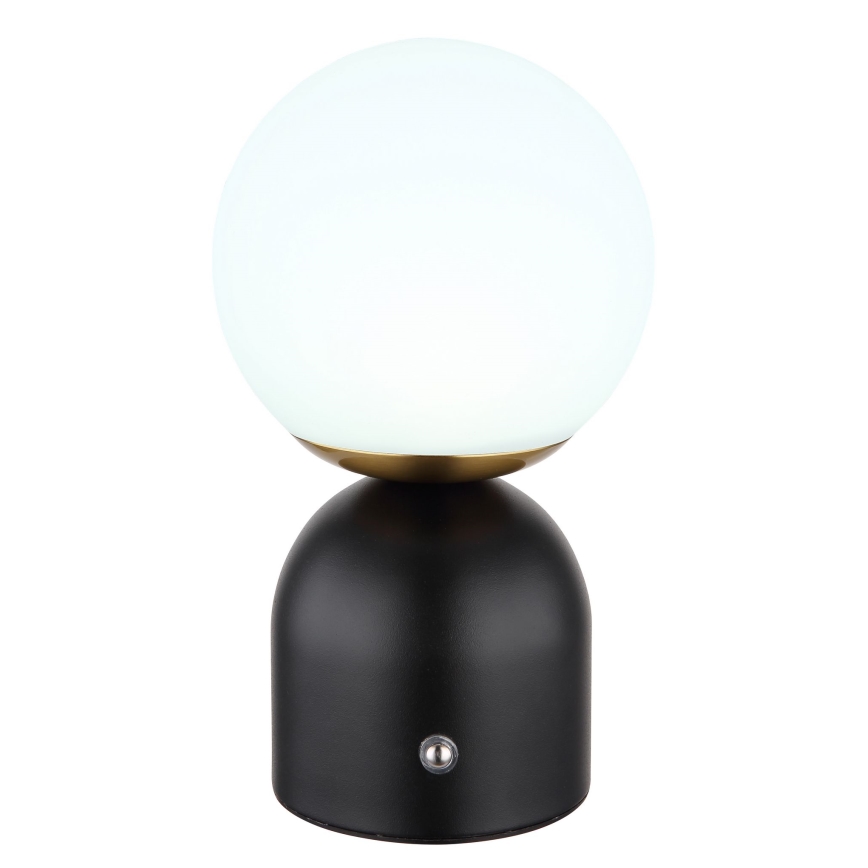 Globo - LED ljusreglerad bordslampa touch LED/2,5W/3,7V 2700/4000/65000K 1800 mAh USB svart