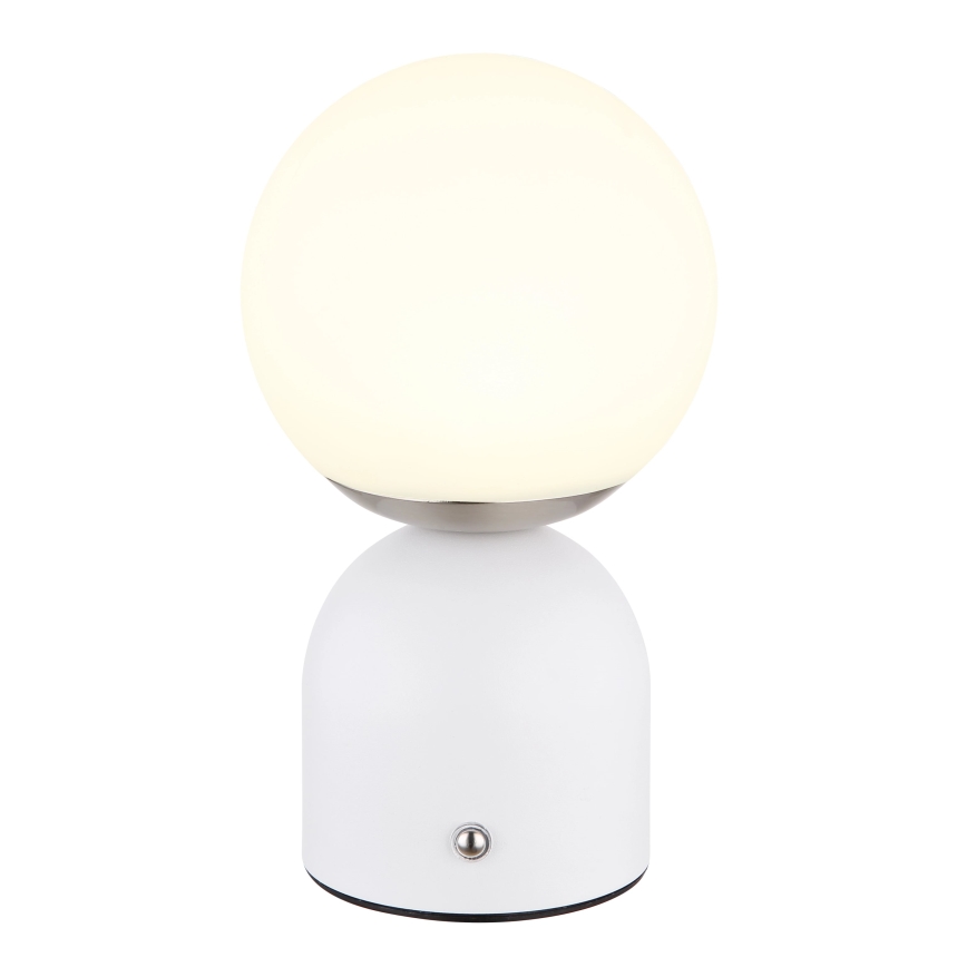 Globo - LED ljusreglerad bordslampa touch LED/2,5W/3,7V 2700/4000/6500K 1800 mAh USB vit