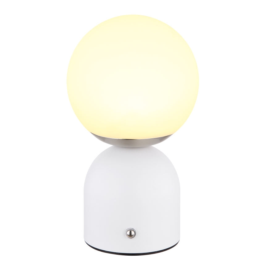 Globo - LED ljusreglerad bordslampa touch LED/2,5W/3,7V 2700/4000/6500K 1800 mAh USB vit