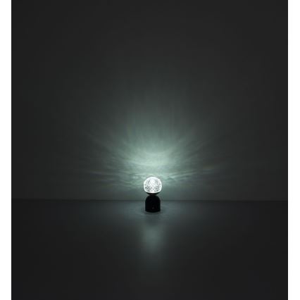 Globo - LED ljusreglerad bordslampa touch LED/2,5W/3,7V 2700/4000/6500K 1800 mAh USB svart