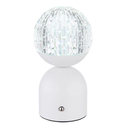Globo - LED ljusreglerad bordslampa touch LED/2,5W/3,7V 2700/4000/65000K 1800 mAh USB vit