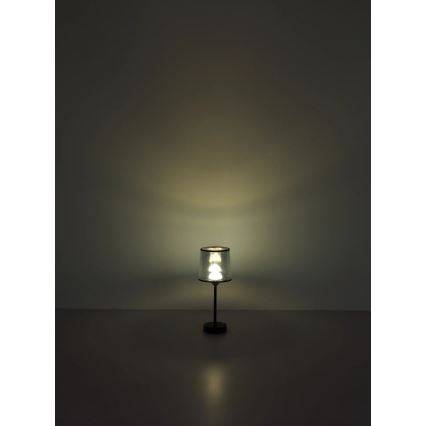 Globo - LED Dimbar uppladdningsbar touch bordslampa LED/2,5W/3,7V 2700/4000/6500K 1800 mAh svart