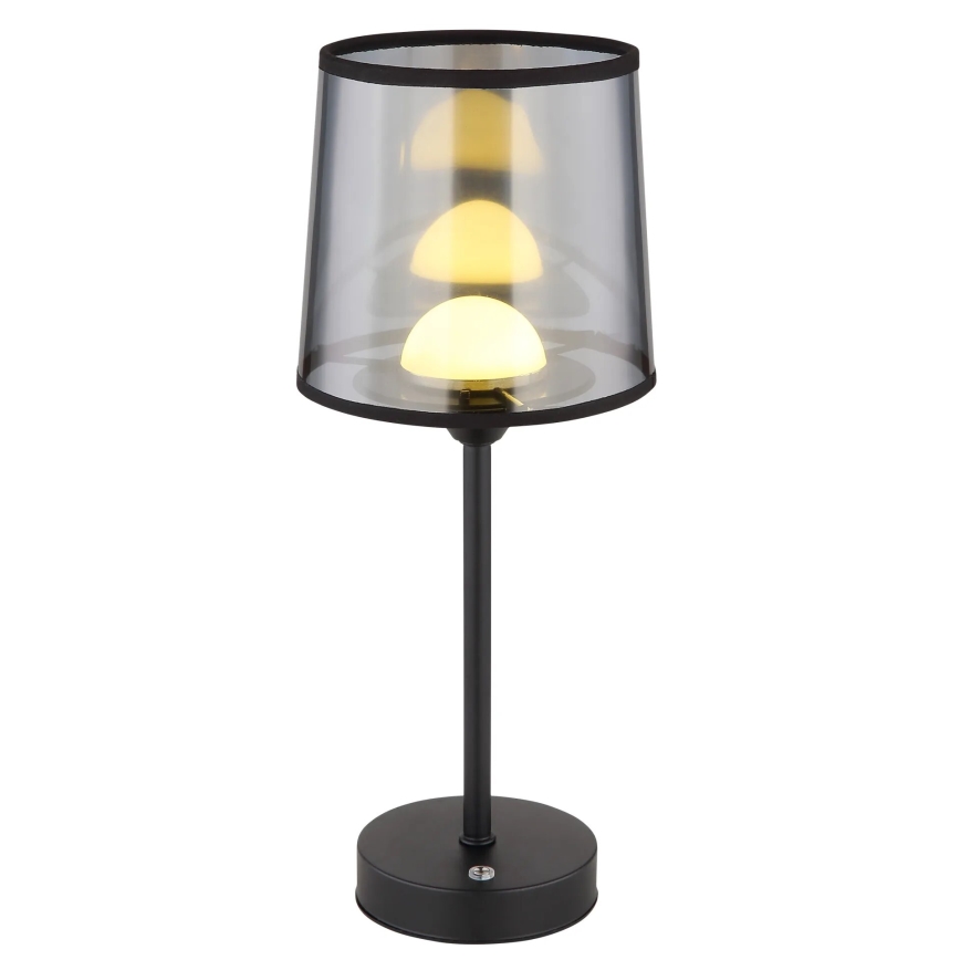 Globo - LED Dimbar uppladdningsbar touch bordslampa LED/2,5W/3,7V 2700/4000/6500K 1800 mAh svart