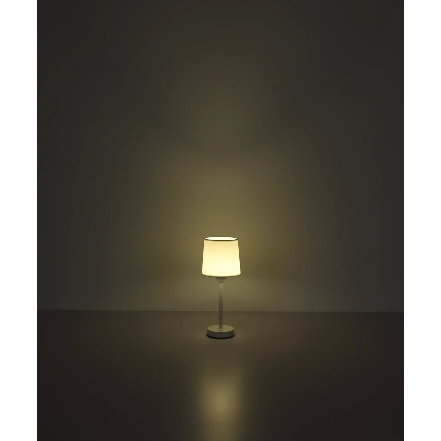 Globo - LED Dimbar uppladdningsbar touch bordslampa LED/2,5W/3,7V 2700/4000/6500K 1800 mAh vit
