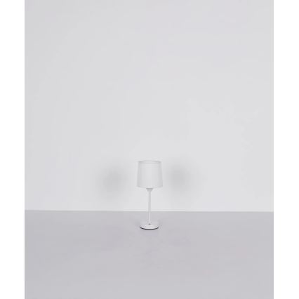 Globo - LED Dimbar uppladdningsbar touch bordslampa LED/2,5W/3,7V 2700/4000/6500K 1800 mAh vit