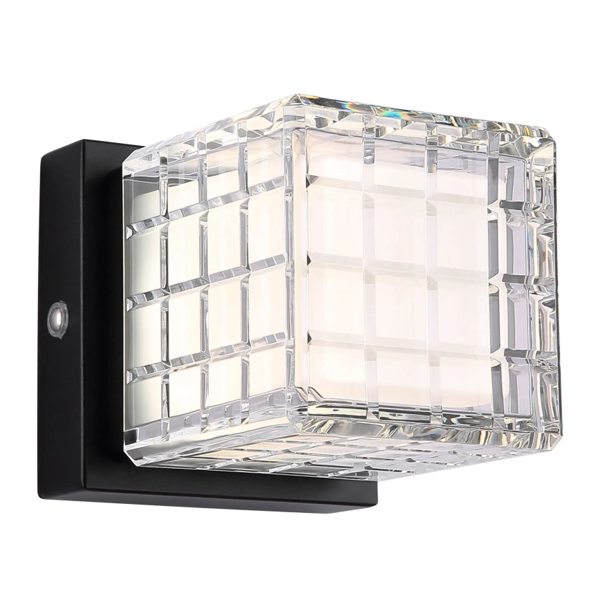 Globo - LED ljusreglerad bordslampa touch LED/2,5W/3,7V 2700K/4000K/6500K 1800 mAh USB svart