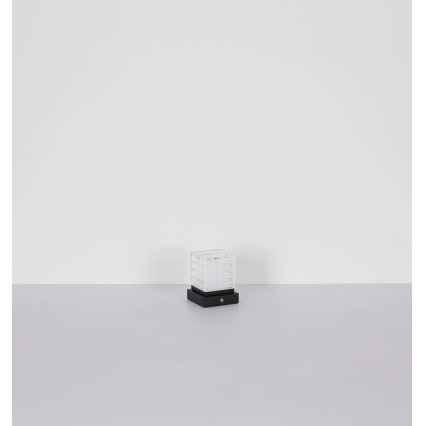 Globo - LED dimbar touchbordslampa LED/2,5W/3,7V 2700K/4000K/6500K 1800 mAh USB svart