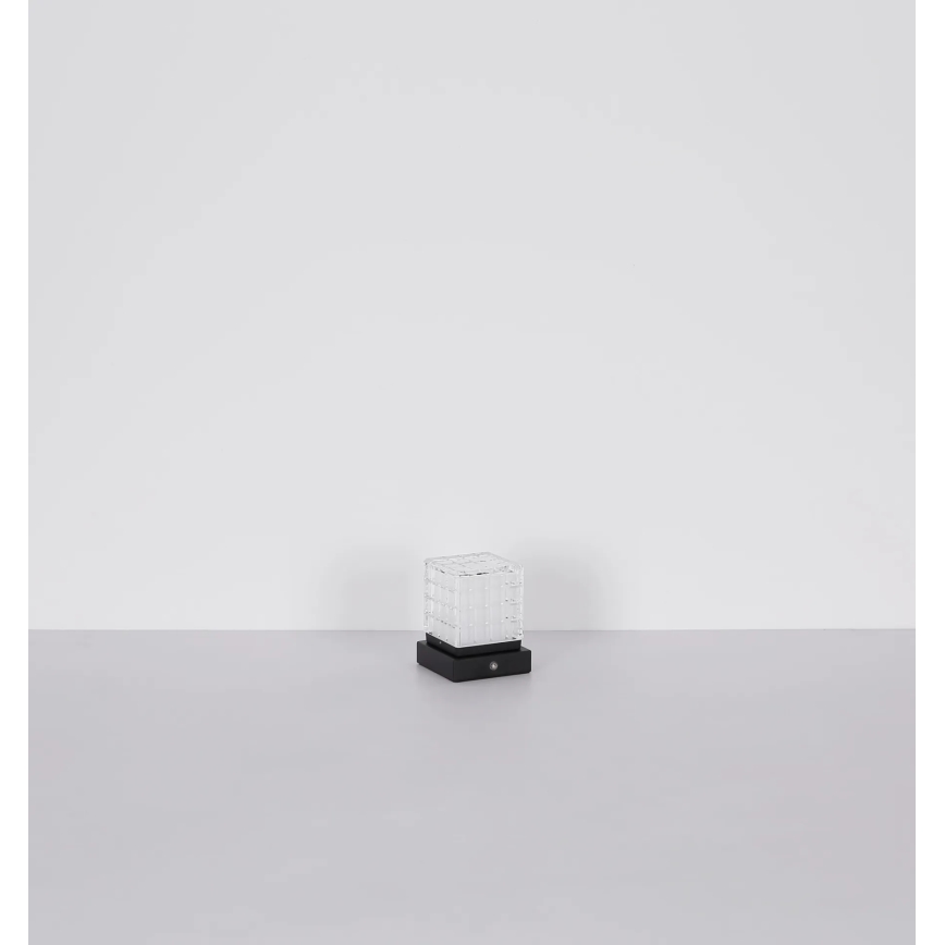 Globo - LED dimbar touchbordslampa LED/2,5W/3,7V 2700K/4000K/6500K 1800 mAh USB svart