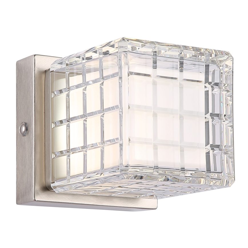Globo - LED ljusreglerad bordslampa touch LED/2,5W/3,7V 2700K/4000K/6500K 1800 mAh USB matt krom