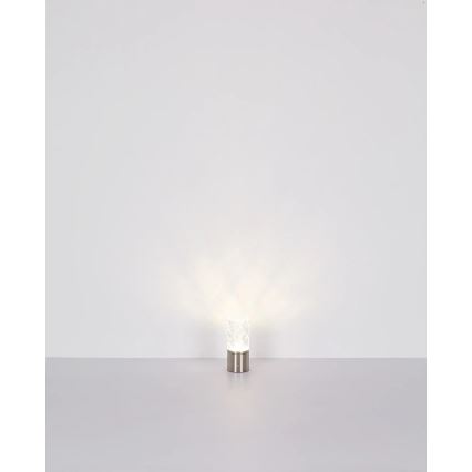 Globo - LED ljusreglerad bordslampa touch LED/2,5W/3,7V 2700K/4000K/6500K 1800 mAh USB guld