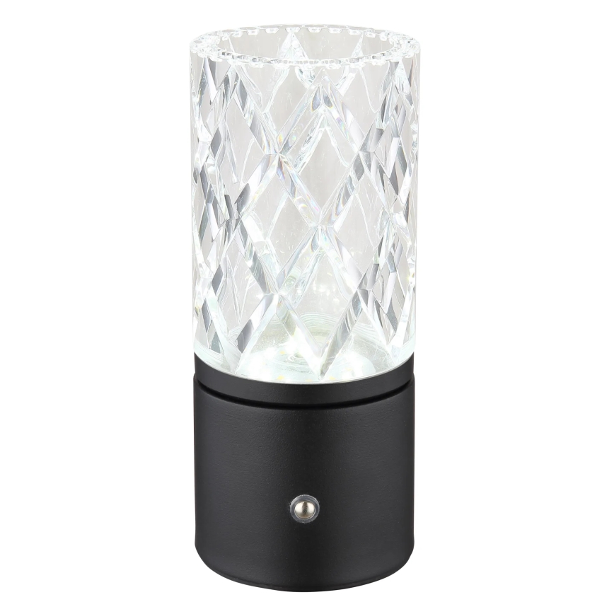 Globo - LED dimbar touchbordslampa LED/2,5W/3,7V 2700K/4000K/6500K 1800 mAh USB svart