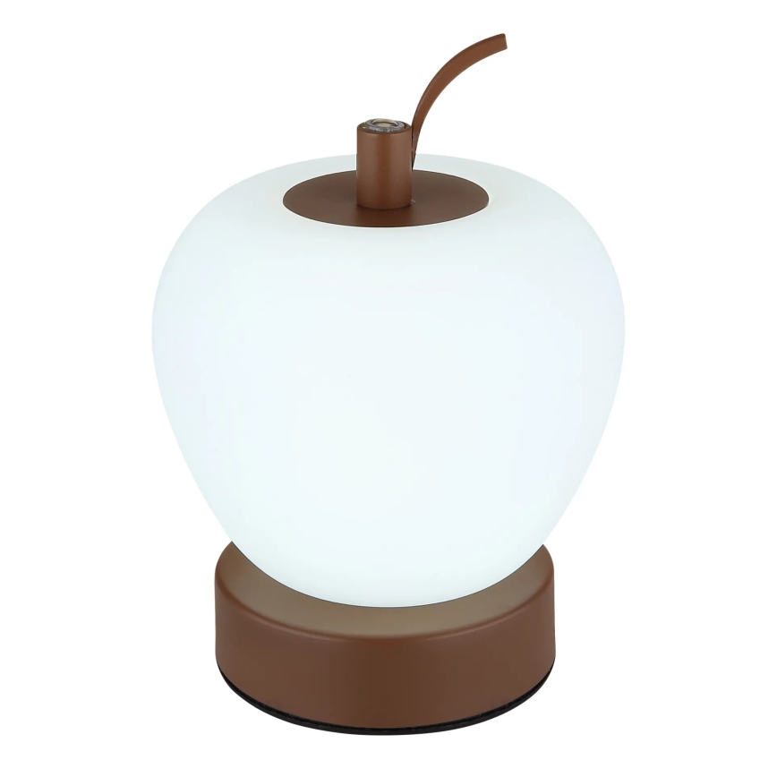 Globo - LED ljusreglerad bordslampa touch LED/2W/3,7V 2700K/4000K/6500K 1200 mAh USB brun