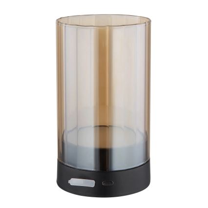 Globo - LED Utomhus ljusreglerad uppladdningsbar beröring bordslampa LED/2W/3,7V 2700/4000/6500K 1200mAh IP44 beige
