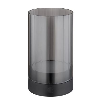 Globo - LED Utomhus ljusreglerad uppladdningsbar beröring bordslampa LED/2W/3,7V 2700/4000/6500K 1200mAh IP44 grå