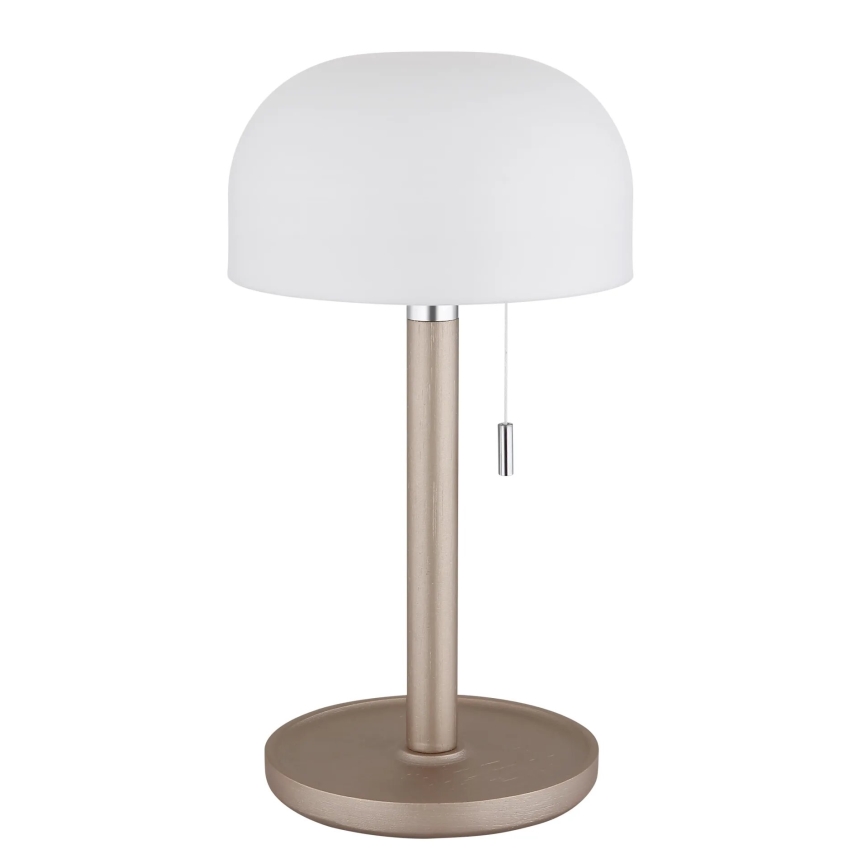 Globo - LED Uppladdningsbar bordslampa LED/1,5W/3,7V 3000/4200/6000K 1800mAh brun
