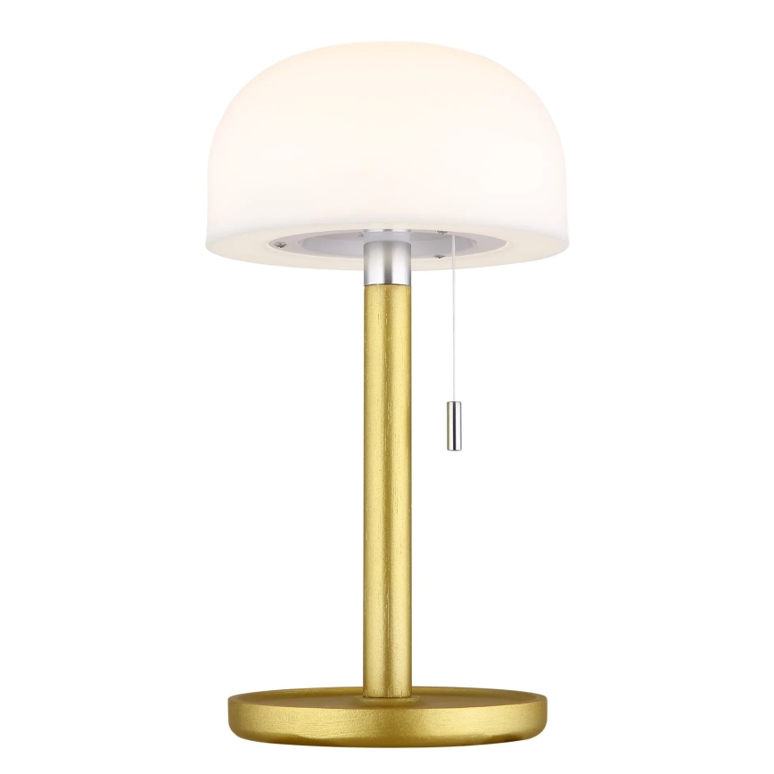 Globo - LED Uppladdningsbar bordslampa LED/1,5W/3,7V 3000/4200/6000K 1800mAh mässing