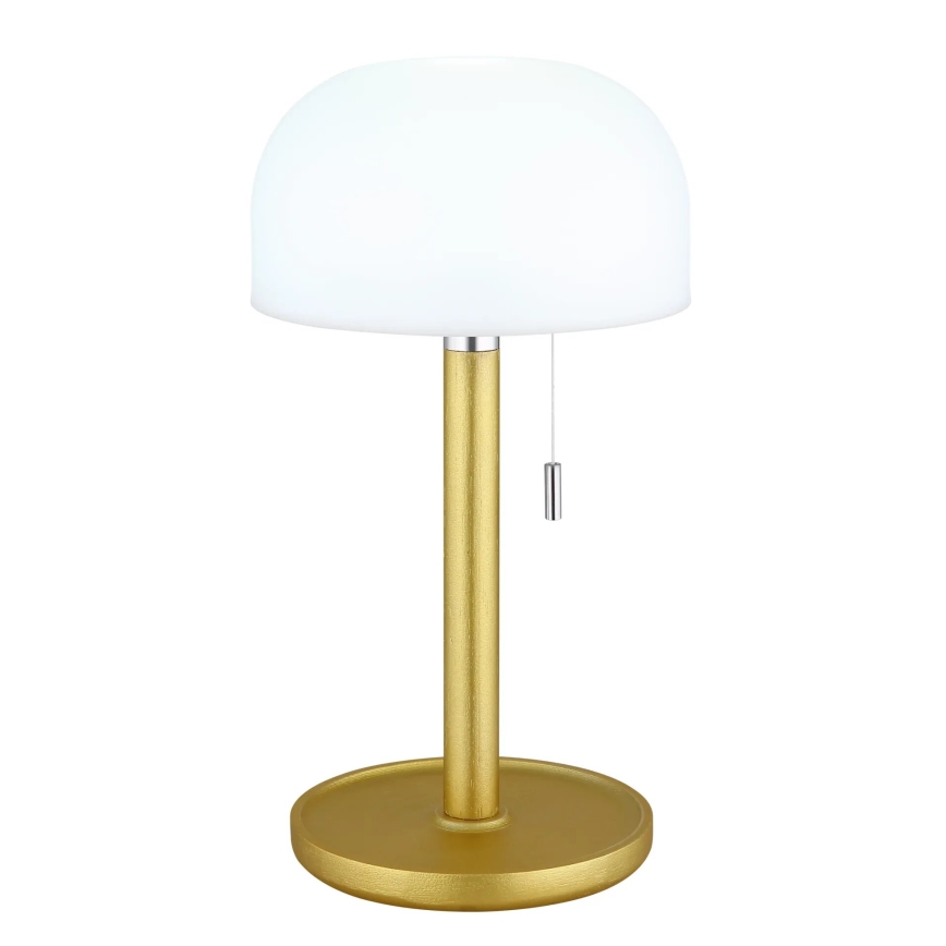 Globo - LED Uppladdningsbar bordslampa LED/1,5W/3,7V 3000/4200/6000K 1800mAh mässing
