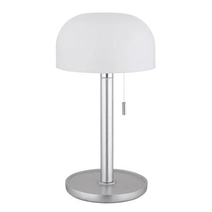 Globo - LED Uppladdningsbar bordslampa LED/1,5W/3,7V 3000/4200/6000K 1800mAh silver