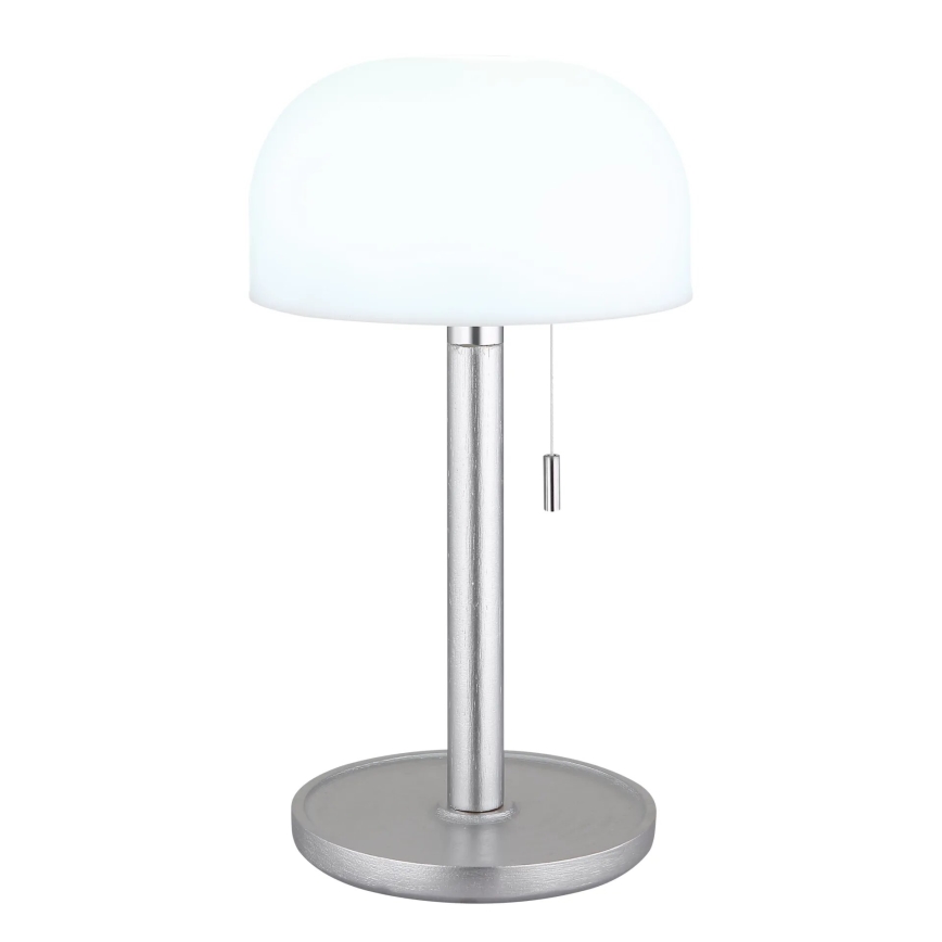 Globo - LED Uppladdningsbar bordslampa LED/1,5W/3,7V 3000/4200/6000K 1800mAh silver