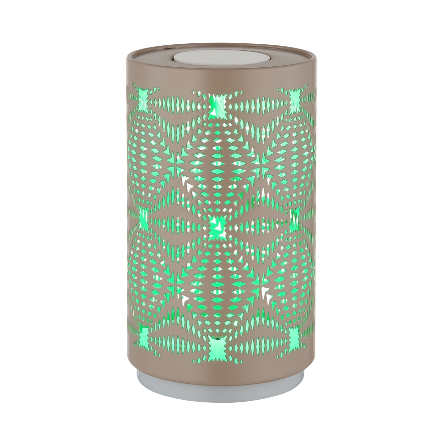 Globo - LED RGB Touch uppladdningsbar bordslampa LED/1W/5V 500 mAh brun