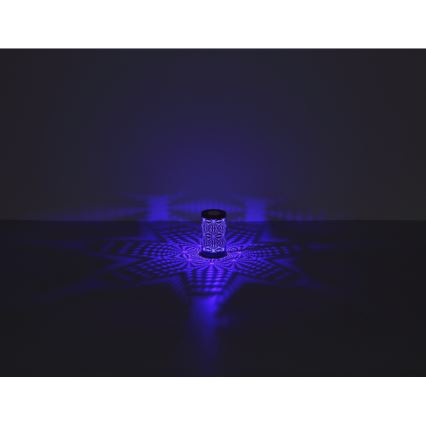 Globo - LED RGB Touch uppladdningsbar bordslampa LED/1W/5V 500 mAh brun