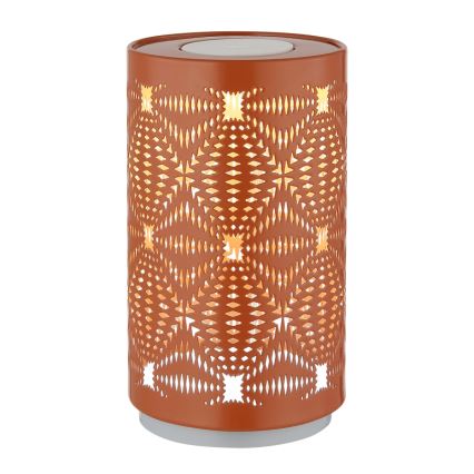 Globo - LED RGB Touch uppladdningsbar bordslampa LED/1W/5V 500 mAh koppar