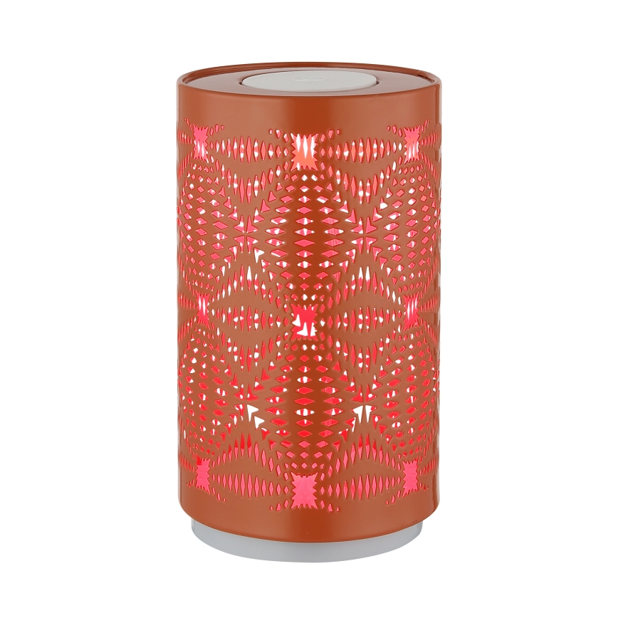 Globo - LED RGB Touch-laddningsbar bordslampa LED/1W/5V 500 mAh koppar
