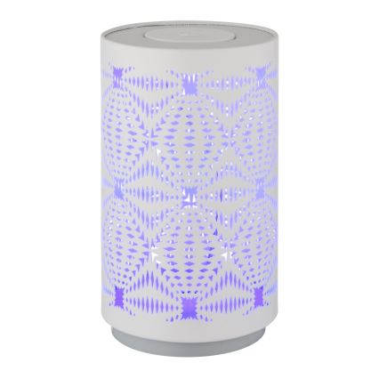 Globo - LED RGB Touch uppladdningsbar bordslampa LED/1W/5V 500 mAh vit