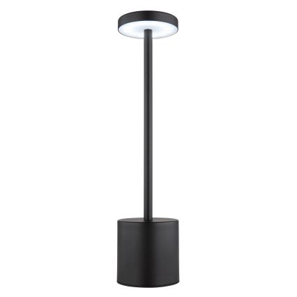 Globo - LED ljusreglerad bordslampa touch LED/1,2W/3,7V 2000K/3500K/7000K 1200 mAh USB svart