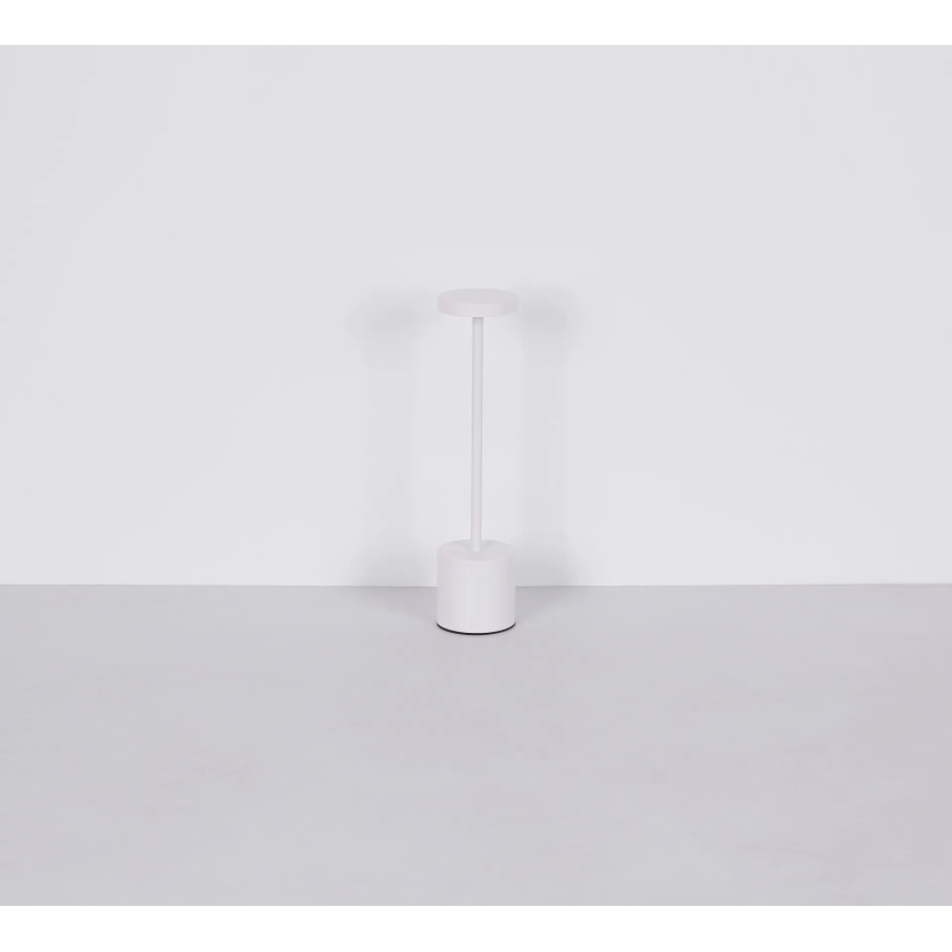 Globo - LED ljusreglerad bordslampa touch LED/1,2W/3,7V 2000K/3500K/7000K 1200 mAh USB vit