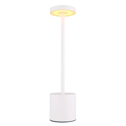 Globo - LED ljusreglerad bordslampa touch LED/1,2W/3,7V 2000K/3500K/7000K 1200 mAh USB vit