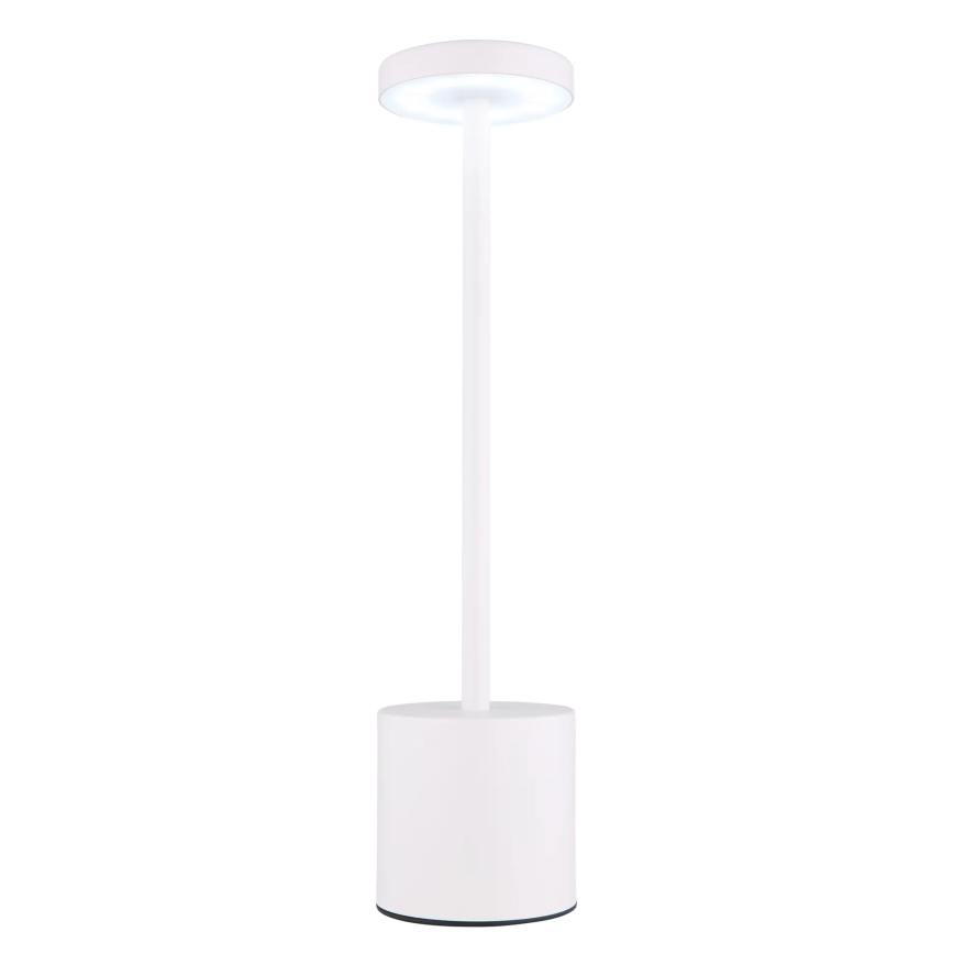 Globo - LED ljusreglerad bordslampa touch LED/1,2W/3,7V 2000K/3500K/7000K 1200 mAh USB vit