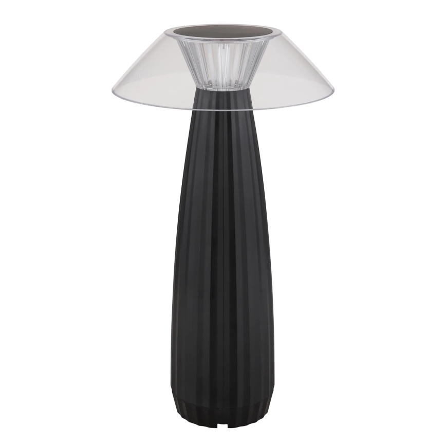 Globo - LED Dimbar uppladdningsbar touch bordslampa LED/1W/3,7V 3000K 1200mAh svart