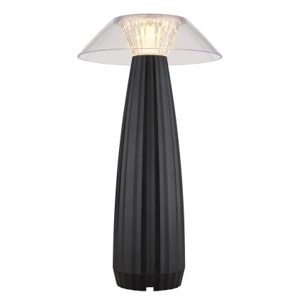 Globo - LED Dimbar uppladdningsbar touch bordslampa LED/1W/3,7V 3000K 1200mAh svart
