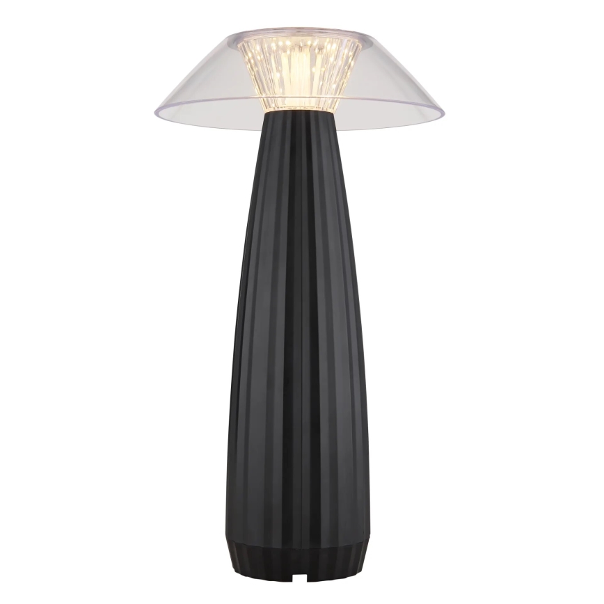 Globo - LED Dimbar uppladdningsbar touch bordslampa LED/1W/3,7V 3000K 1200mAh svart