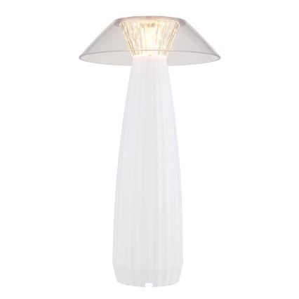Globo - LED Dimbar uppladdningsbar touch bordslampa LED/1W/3,7V 3000K 1200mAh vit