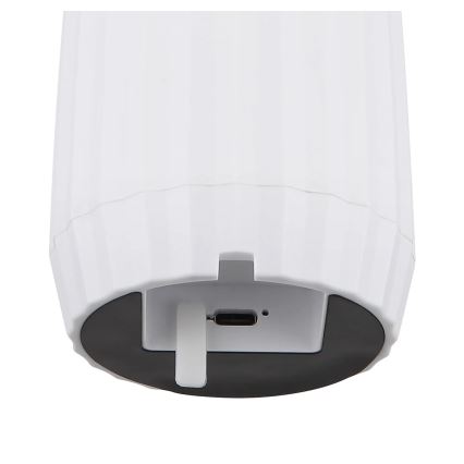Globo - LED Dimbar uppladdningsbar touch bordslampa LED/1W/3,7V 3000K 1200mAh vit