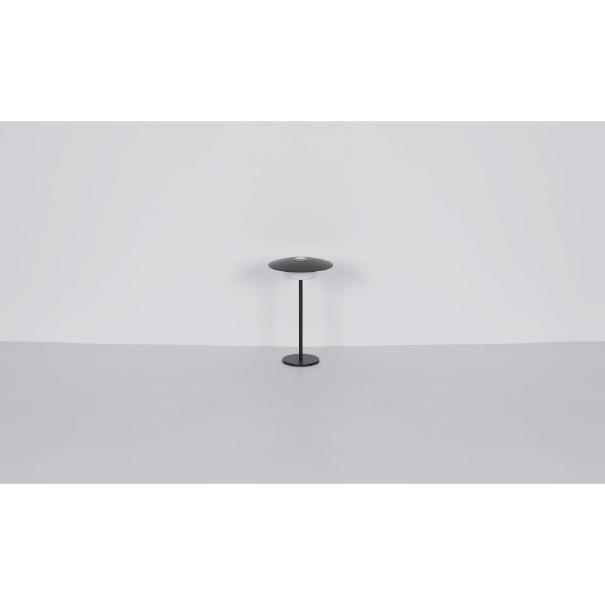 Globo - LED Utomhus uppladdningsbar beröring bordslampa LED/3W/3,7V 1800/2700/3000K IP44 1800 mAh grå