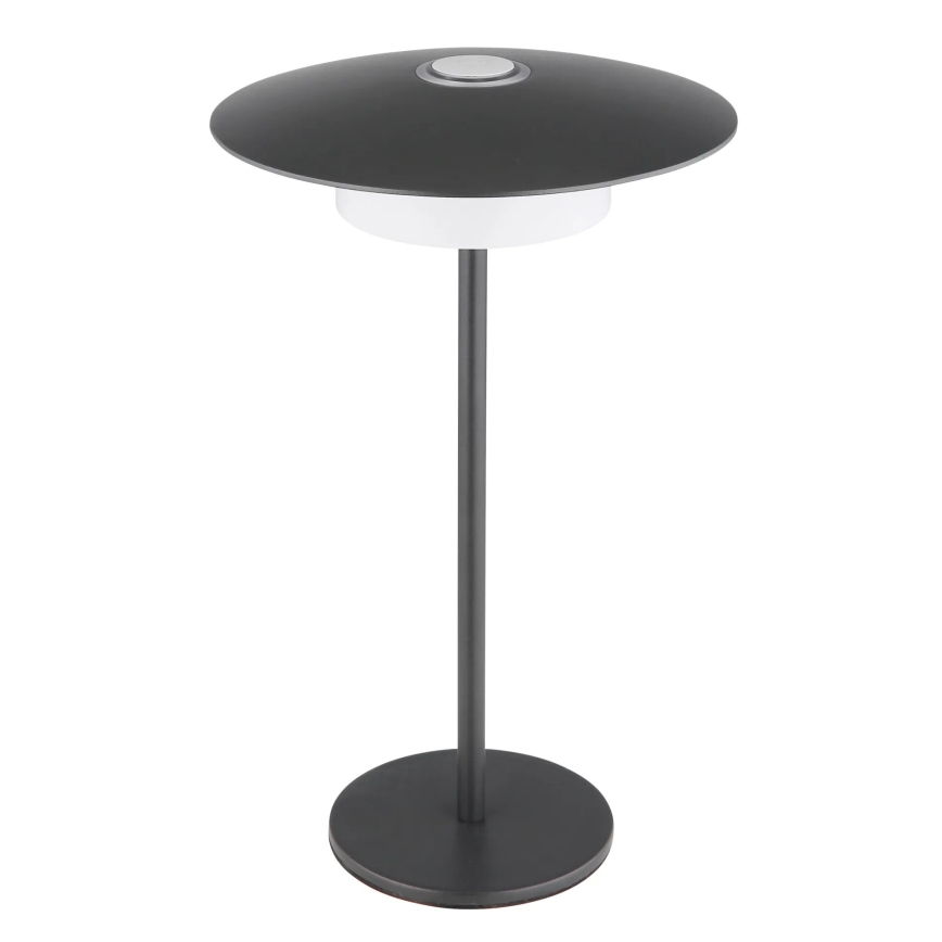 Globo - LED Utomhus uppladdningsbar beröring bordslampa LED/3W/3,7V 1800/2700/3000K IP44 1800 mAh grå