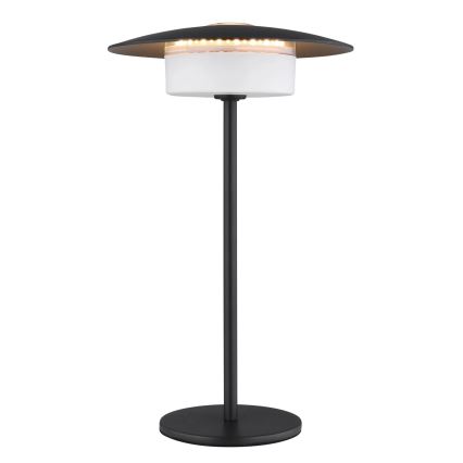 Globo - LED Utomhus uppladdningsbar beröring bordslampa LED/3W/3,7V 1800/2700/3000K IP44 1800 mAh svart