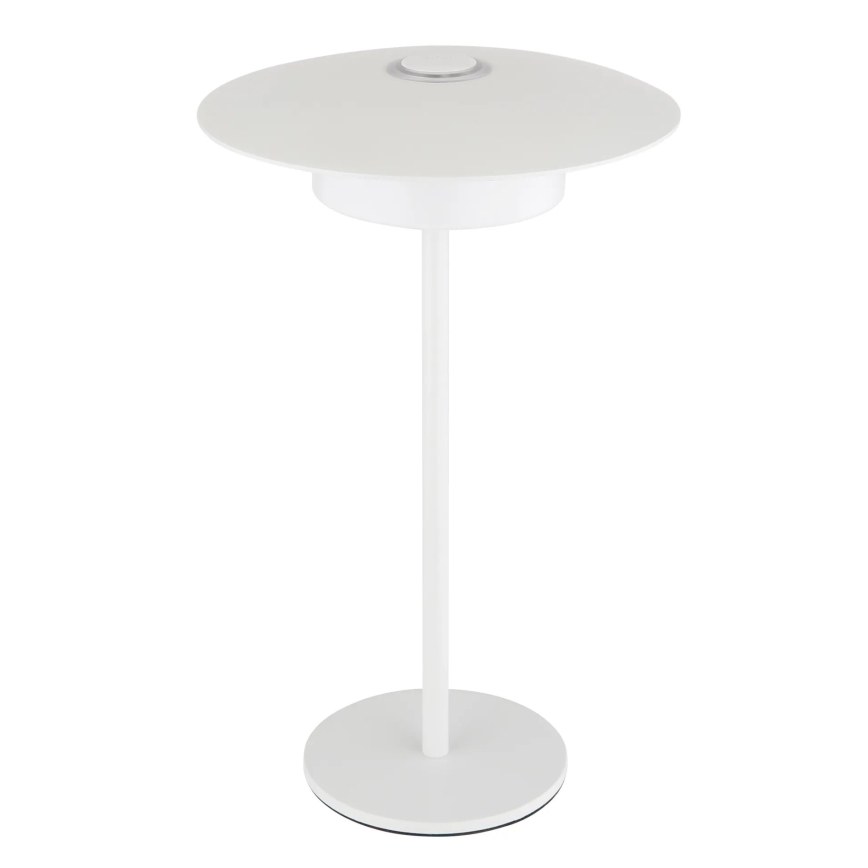 Globo - LED Utomhus uppladdningsbar beröring bordslampa LED/3W/3,7V 1800/2700/3000K IP44 1800 mAh vit