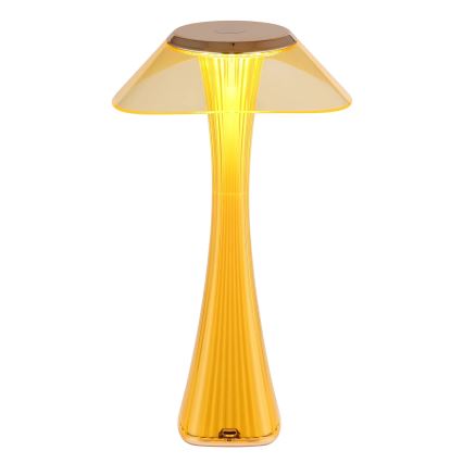 Globo - LED Ljusreglerad uppladdningsbar bordslampa LED/2,5W/3,7V 1200mAh 2700K/4500K/6500K guld