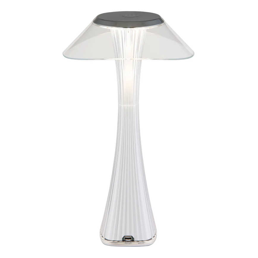 Globo - LED Ljusreglerad uppladdningsbar bordslampa LED/2,5W/3,7V 1200mAh 2700K/4500K/6500K vit