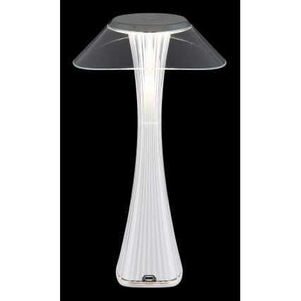 Globo - LED Ljusreglerad uppladdningsbar bordslampa LED/2,5W/3,7V 1200mAh 2700K/4500K/6500K vit